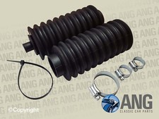 JAGUAR E-TYPE SERIES 1 & 2 '61-'71 STEERING RACK GAITERS & CLIPS KIT (C30119)