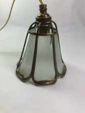 Antique Old Art  Nouveau Brass