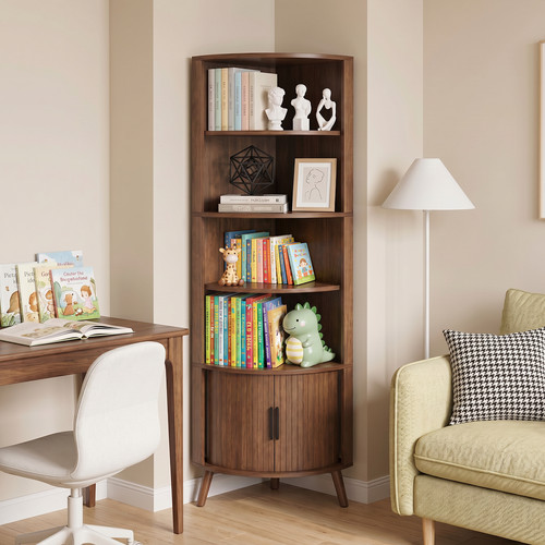 Tier corner shelf tall - 67'',
