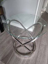 Next Side Table With Clear