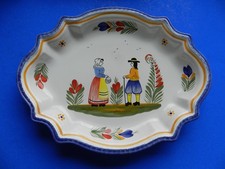 HENRIOT QUIMPER HAND PAINTED