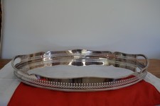 Vintage large oval