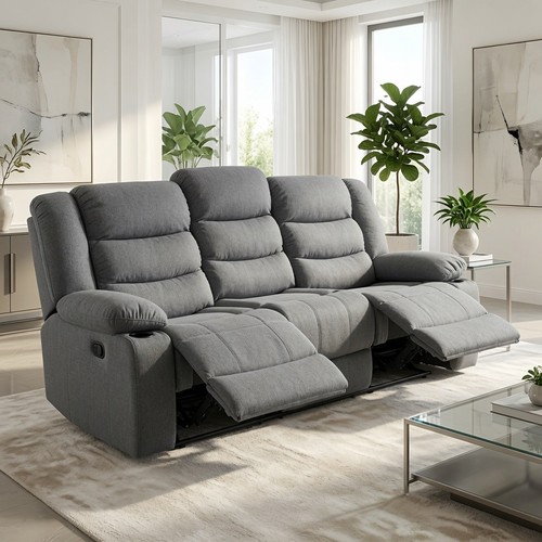 Roma fabric recliner sofas - roma, 3