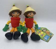 Hasbro Talking Bill And Ben Beanie Soft Plush Toys 14” Figures - From 2000