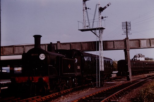 1966 steam loco 30045 railway - steam,
