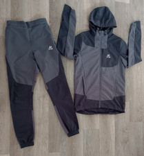 Montirex Shift 2.0 matching tracksuit set jacket & pants XS mens teens grey