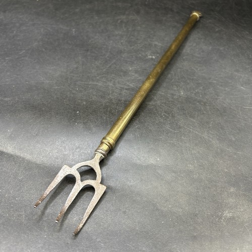 Toasting fork telescopic - toasting,