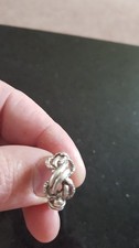 sterling silver  gypsy knot