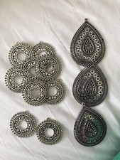 Large Teardrop Pendants and