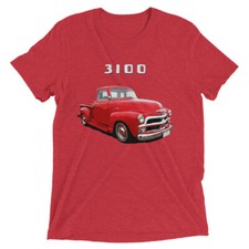 Red Chevy 3100 Antique Pickup
