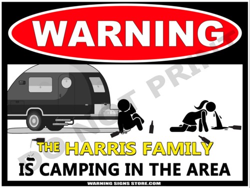 Personalized camping sign - camping,