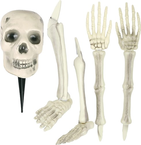 Halloween buried alive skull - halloween, &