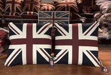 Union Jack / Uk Tapestry Pair
