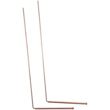 2PCS Pure Copper Dowsing rods