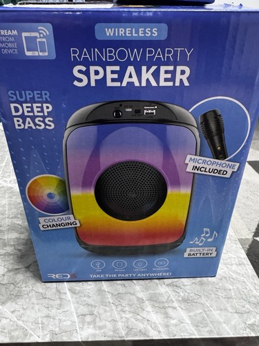 Wireless rainbow party speaker - wireless,