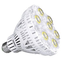 LED Light Bulb Daylight E27 E40 Super Bright 5000K Large 180° Beam 40W