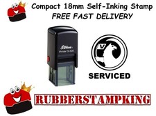 Vauxhall Serviced Rubber Stamp