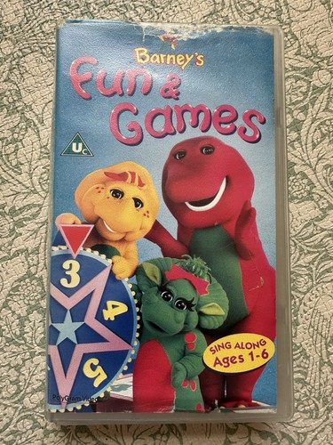 Vintage barney fun games - barney's,