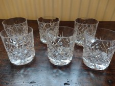 6 x Crystal Whiskey Spirit