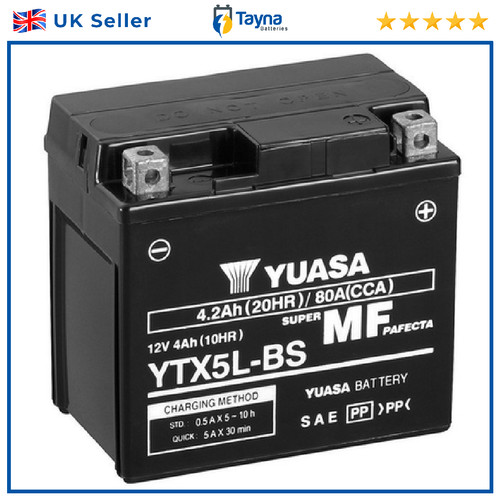 Genuine yuasa ytx5l - ytx5l-bs, high