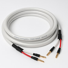 Chord ClearwayX Speaker Cable – 1.7m Pair, Banana Plugs, Pro Terminated