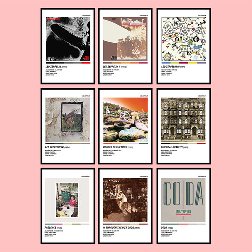 Led zeppelin band artist album - zeppelin,