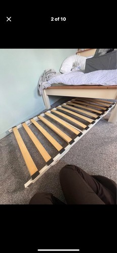 Trundle bed single frame - trundle,