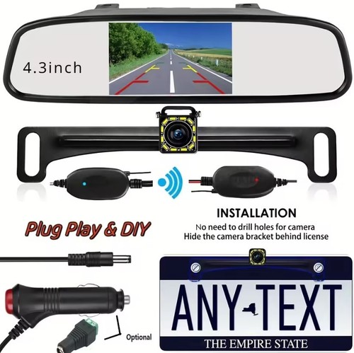 Wireless car rear - wireless, view