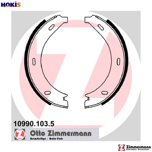 Brake shoe set - shoe,