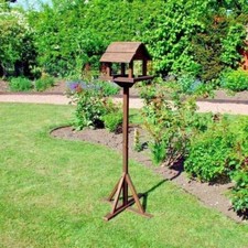 Premium wooden bird table - premium,