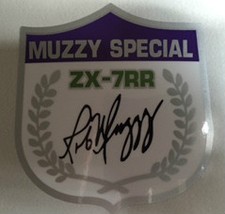 KAWASAKI ZXR 750 ZX-R7 750 ZX-7 ZX7RR NINJA ROB MUZZY SPECIAL DECAL CREST