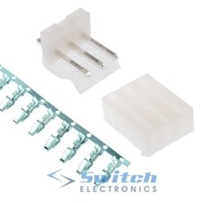 2 to 5 Way 3.96mm PCB Header Connector - Compatible with Molex 5239