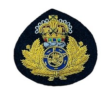 Royal Fleet Auxilliary Beret Badge Officers R2420