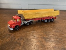 Vintage Majorette 3000 1:60  Scania tipper truck diecast model #B121