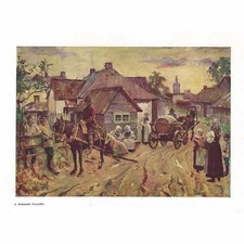 RUSSIA Scene in a Russian