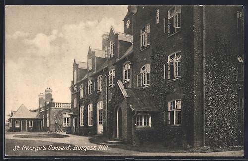 Postcard burgess hill st - postcard, of