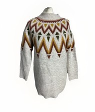 TU jumper grey fair isle