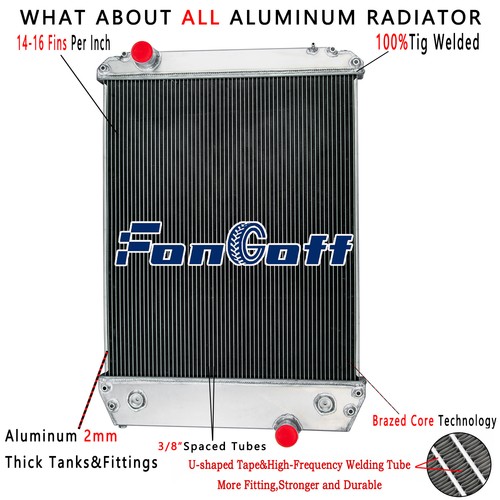 Row radiator for 1997 2004 - 3-row,
