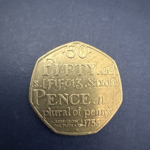 2005 50p coin - 50p,