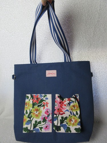Joules blue bag bright floral - bag,