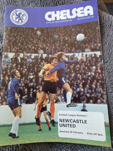 Chelsea home programmes - 9,
