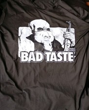Bad Taste (1987) Movie Poster Inspired T-Shirt Retro 80s Tee Unisex XL 