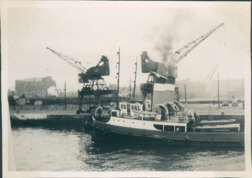 Photo 1949 portsmouth dock - portsmouth,