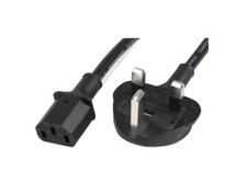 Mains AC Power Cable Lead 2m UK plug for Linn Klimax Renew DS UK 3Pin