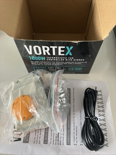 Vortex thermostat for fan - for,