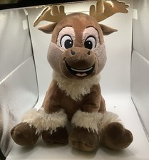 FROZEN DISNEY BABY SVEN REINDEER 11” Tall cute cuddly Soft Plush Preloved vgc 