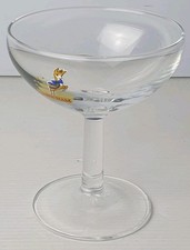VINTAGE Babycham Arc Glass