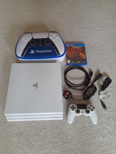 Ps4 pro console with bag - console,