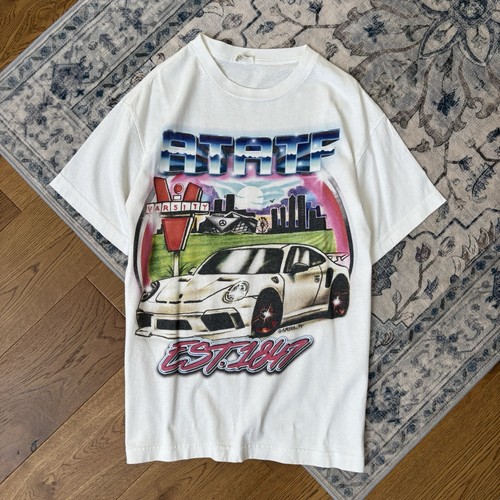 Modern porsche graffiti - modern, print