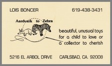 Aardvark to Zebra Louis